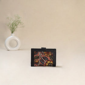 Pink - Srikalahasti Kalamkari Handpainted Wallet 88