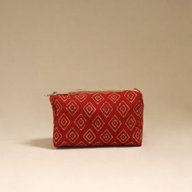 Handcrafted Fabric Toiletry Bag 09