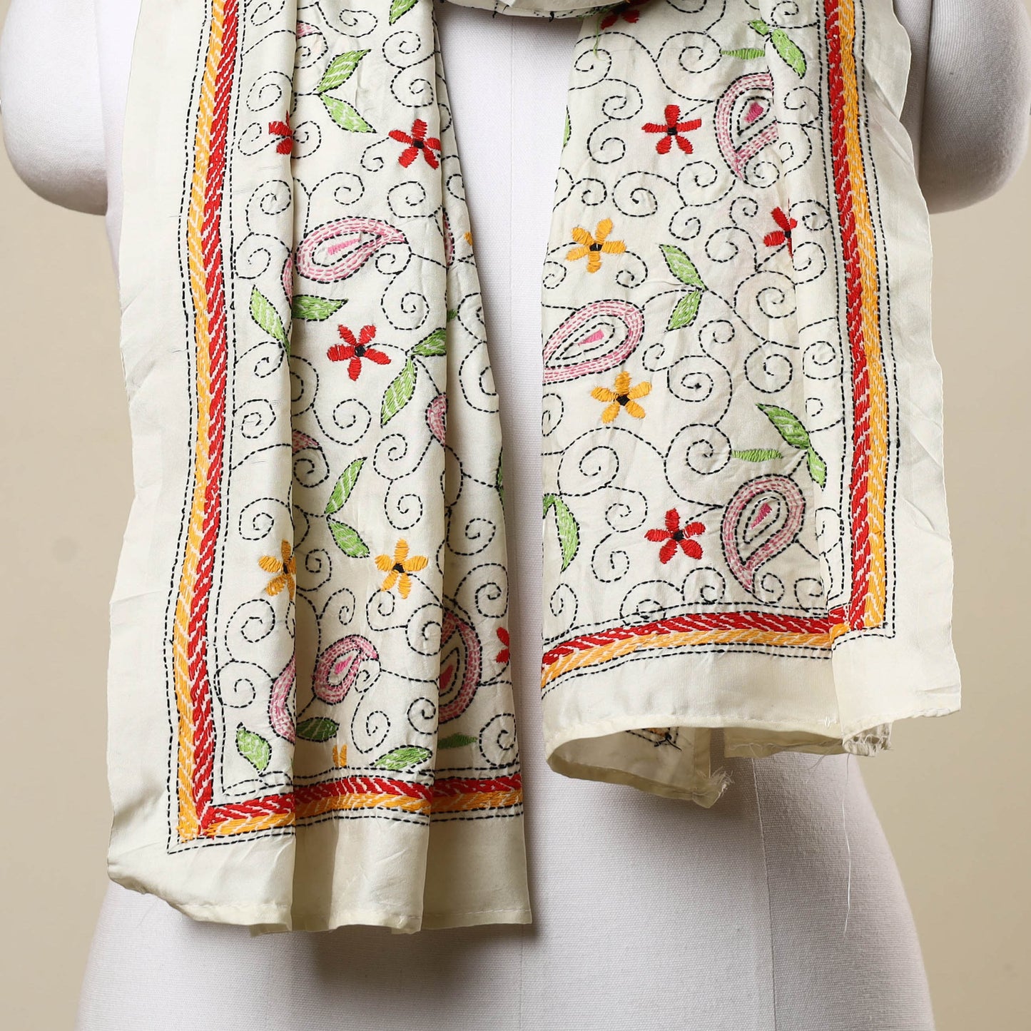 kantha stole