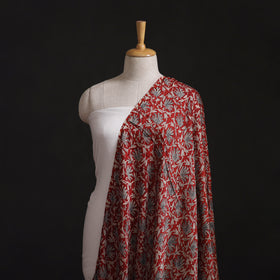 Sanganeri Floral Hand Block Print Modal Silk Fabric 01