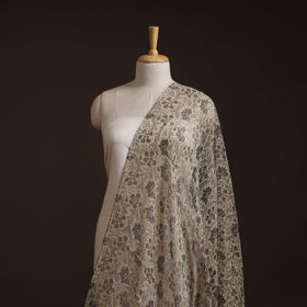 Pedana Hand Block Print Natural Dyed Kota Doria Cotton Kalamkari Fabric 02
