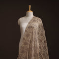 Pedana Hand Block Print Natural Dyed Kota Doria Cotton Kalamkari Fabric 01