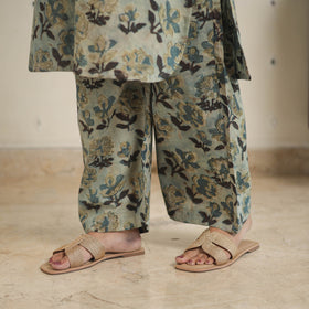 Blue - natural dyed cotton bagru dabu co-ord set 11