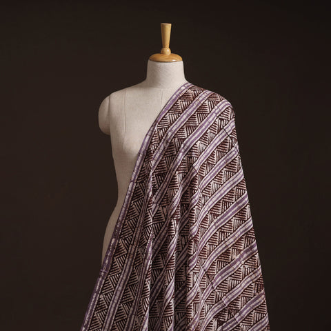 Hand Block Batik Print Cotton Fabric 01