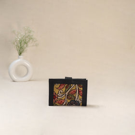 Yellow - Srikalahasti Kalamkari Handpainted Wallet 96