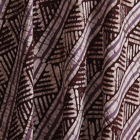 Hand Block Batik Print Cotton Fabric 01