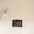 Beige - Srikalahasti Kalamkari Handpainted Wallet 98