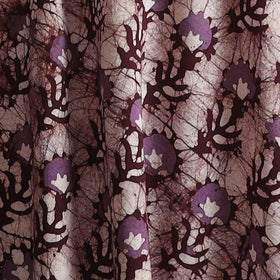 Hand Block Batik Print Cotton Fabric 04
