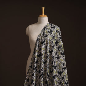 Hand Block Batik Print Cotton Fabric 06
