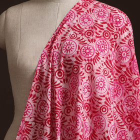 Hand Block Batik Print Cotton Fabric 07