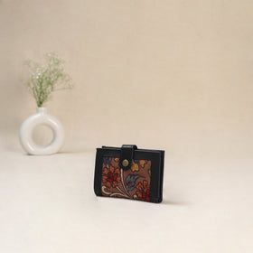 Brown - Srikalahasti Kalamkari Handpainted Wallet 102