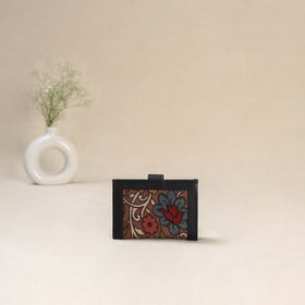 Brown - Srikalahasti Kalamkari Handpainted Wallet 102