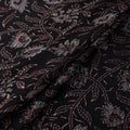 Natural Dyed Ajrakh Hand Block Print Kota Doria Cotton Fabric 38