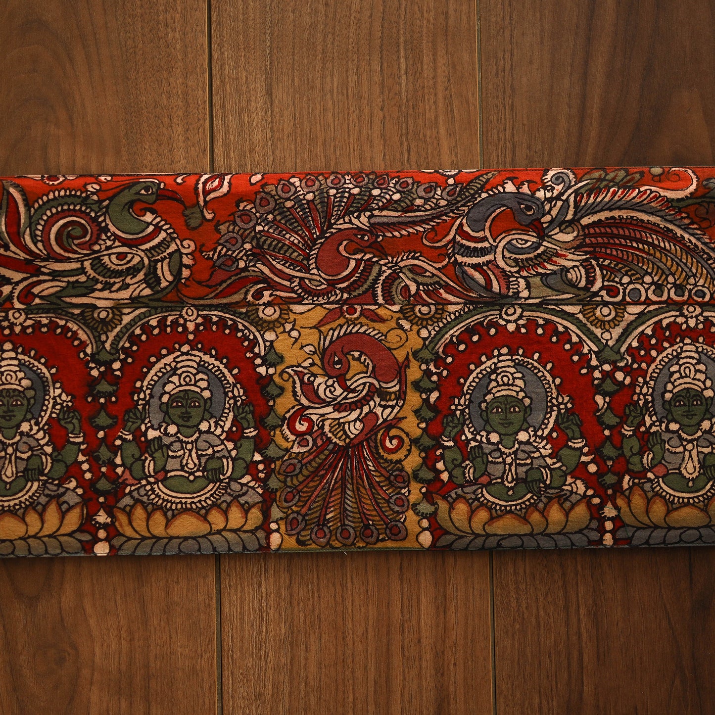 Handpainted kalamkari ashtalakshmi toran (11 x 55 in) 31