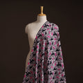Hand Block Batik Print Cotton Fabric 08