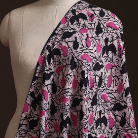 Hand Block Batik Print Cotton Fabric 08