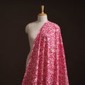Hand Block Batik Print Cotton Fabric 09