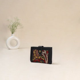 Red - Srikalahasti Kalamkari Handpainted Wallet 104