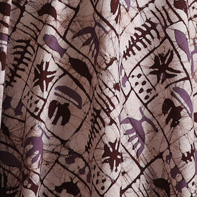 Hand Block Batik Print Cotton Fabric 11