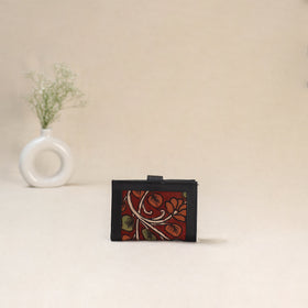 Red - Srikalahasti Kalamkari Handpainted Wallet 105
