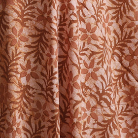 Hand Block Batik Print Cotton Fabric 12