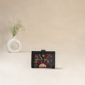 Blue - Srikalahasti Kalamkari Handpainted Wallet 109