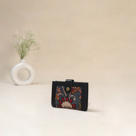 Blue - Srikalahasti Kalamkari Handpainted Wallet 109