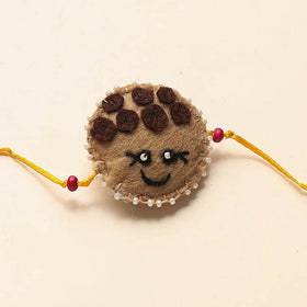 Handmade Bead & Felt Work Kids Rakhi