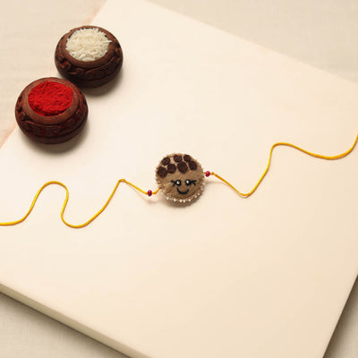 Handmade Bead & Felt Work Kids Rakhi