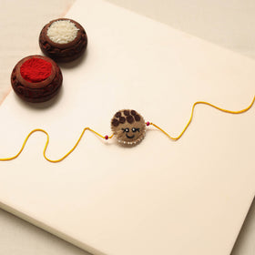 Handmade Bead & Felt Work Kids Rakhi