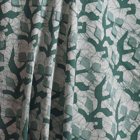 Hand Block Batik Print Cotton Fabric 15