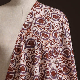 Hand Block Batik Print Cotton Fabric 16