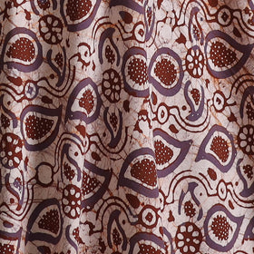 Hand Block Batik Print Cotton Fabric 16