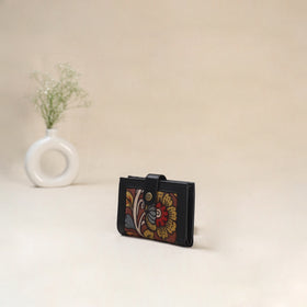 Brown - Srikalahasti Kalamkari Handpainted Wallet 111