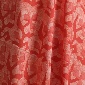 Hand Block Batik Print Cotton Fabric 17