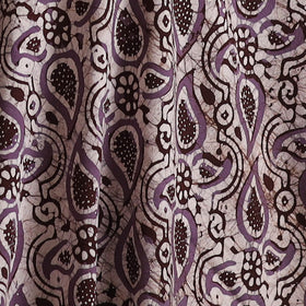Hand Block Batik Print Cotton Fabric 18