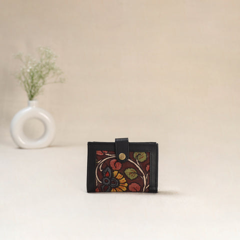 Brown - Srikalahasti Kalamkari Handpainted Wallet 113