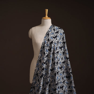 Hand Block Batik Print Cotton Fabric 19