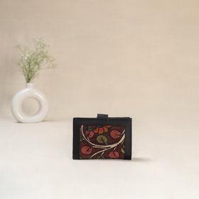 Brown - Srikalahasti Kalamkari Handpainted Wallet 113