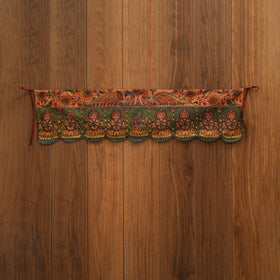 Handpainted kalamkari ashtalakshmi toran (11 x 55 in) 41