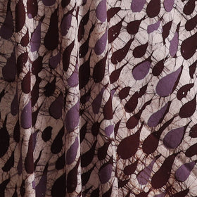 Hand Block Batik Print Cotton Fabric 23