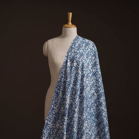 Hand Block Batik Print Cotton Fabric 25