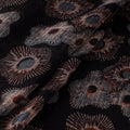 Natural Dyed Ajrakh Hand Block Print Kota Doria Cotton Fabric 19