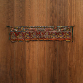 Handpainted kalamkari ashtalakshmi toran (11 x 55 in) 45