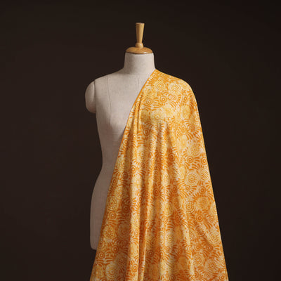 Hand Block Batik Print Cotton Fabric 28