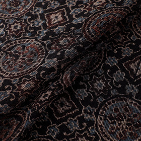 Natural Dyed Ajrakh Hand Block Print Kota Doria Cotton Fabric 14
