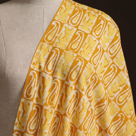 Hand Block Batik Print Cotton Fabric 30