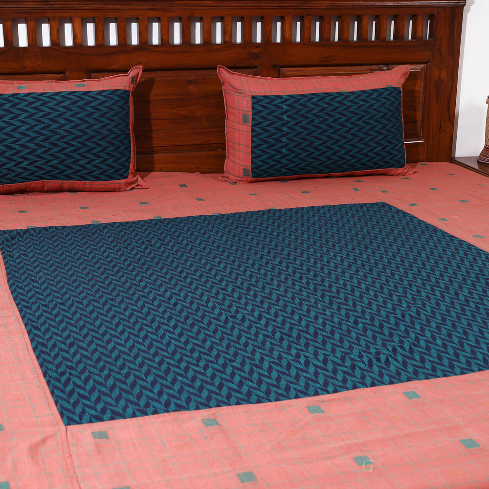 jacquard double bed cover set