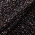 Natural Dyed Ajrakh Hand Block Print Kota Doria Cotton Fabric 05