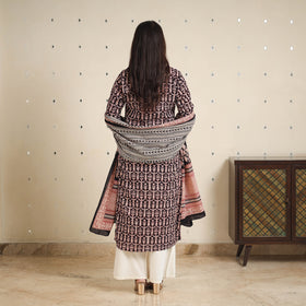 Black - bagh cotton suit set (set of 2) 03 - handcrafted